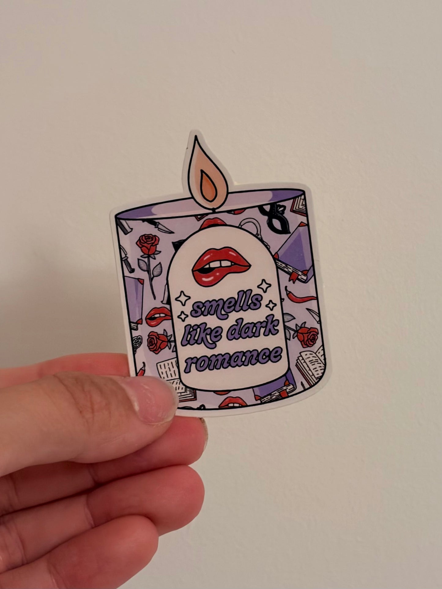 Smells Like Dark Romance Sticker