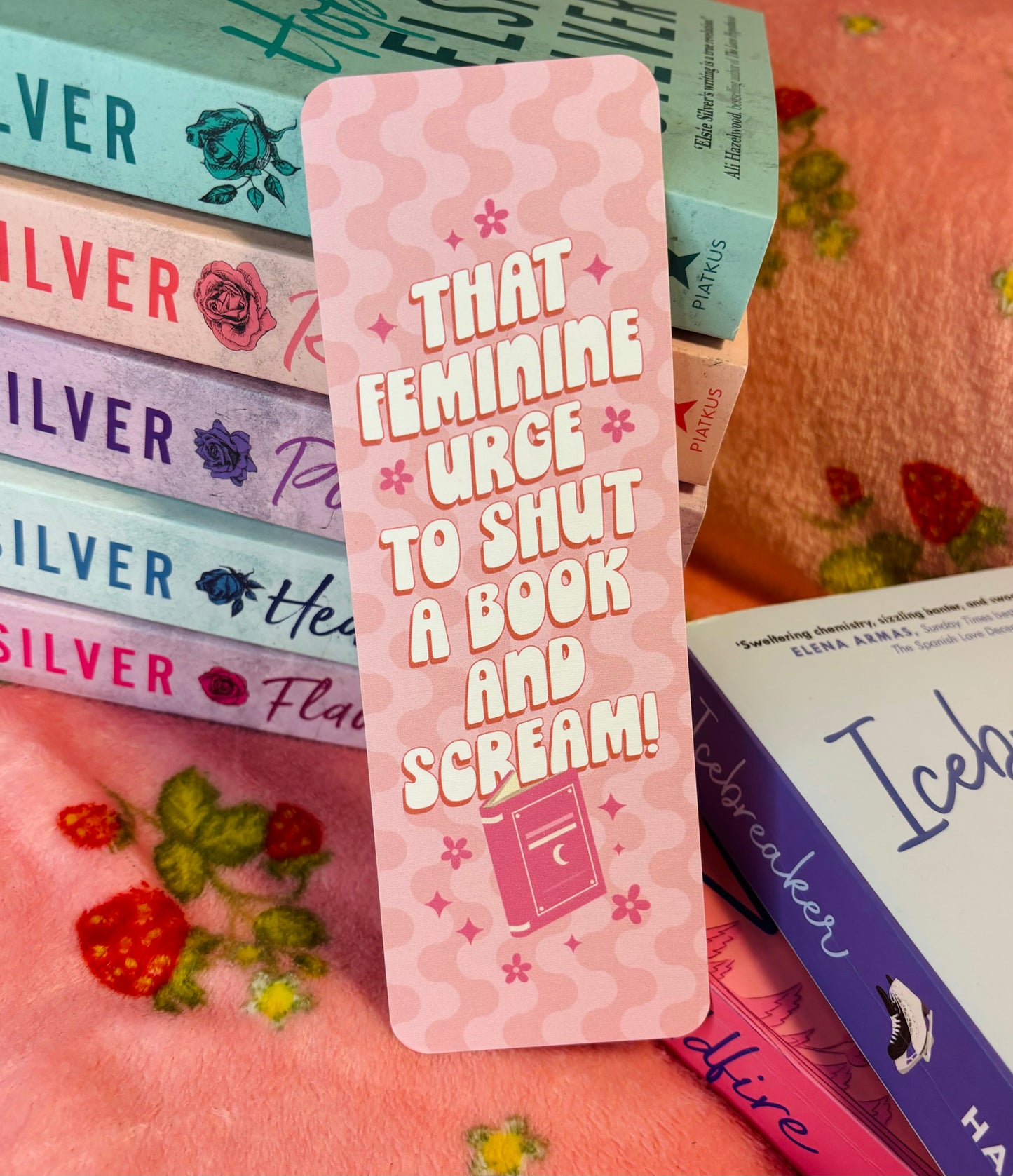 That Feminine Urge to Shut the Book and Scream Card Bookmark