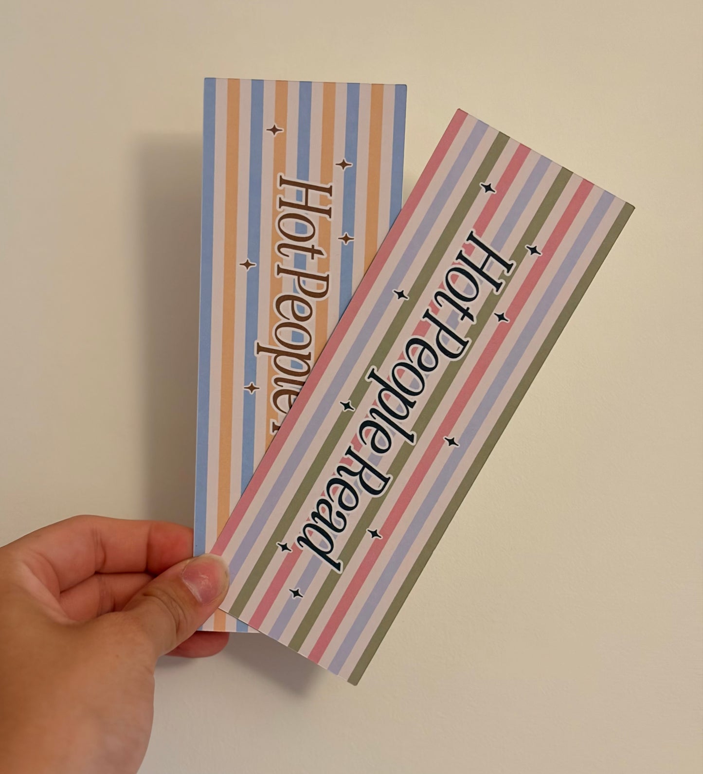 Hot People Read Card Bookmark