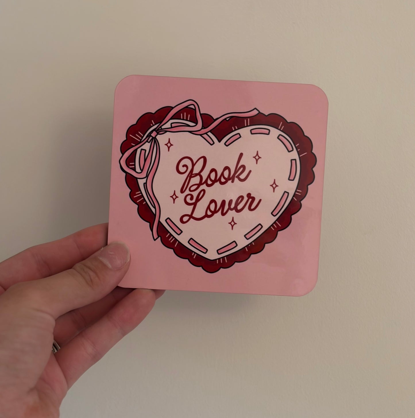 Book Lover coaster