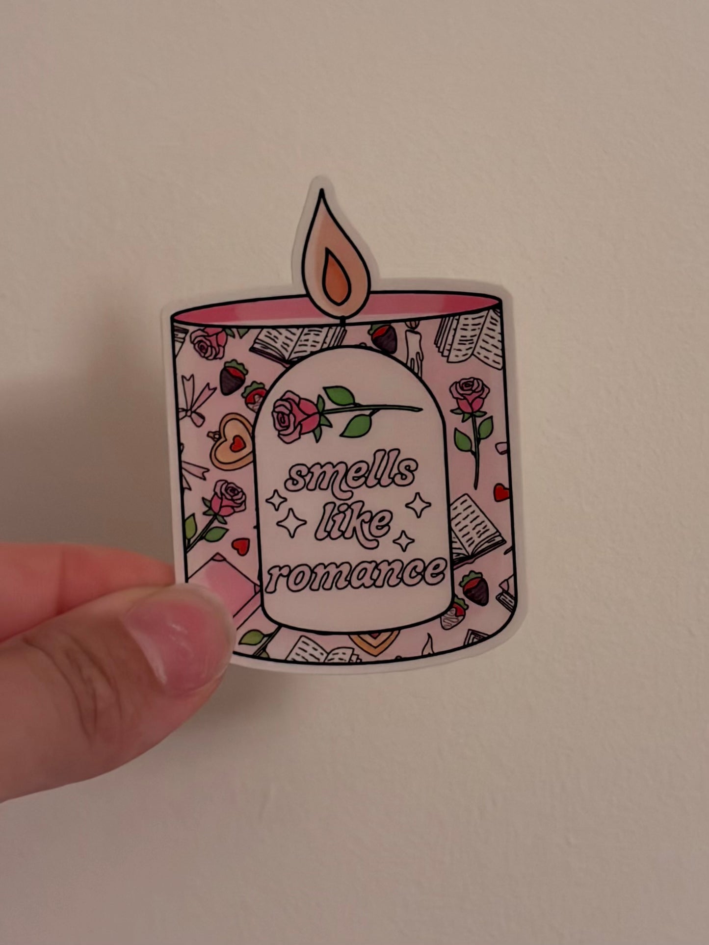 Smells Like Romance Sticker