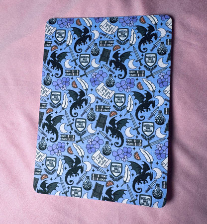 Fourth Wing themed Kindle Insert - E-reader card insert for clear cases