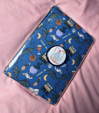 Acotar themed Kindle Insert - E-reader card insert for clear cases