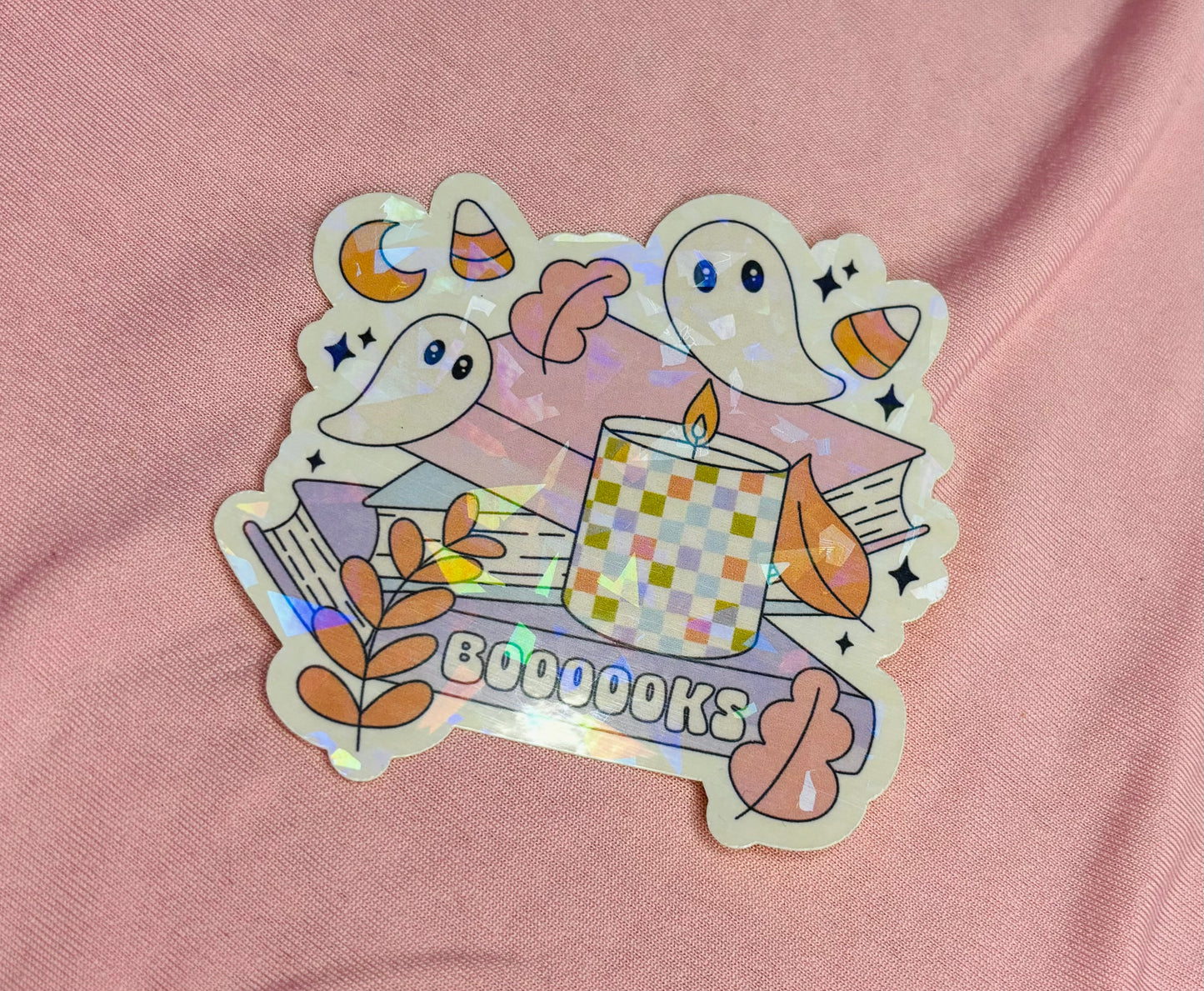 Boooooks Ghosties Sticker