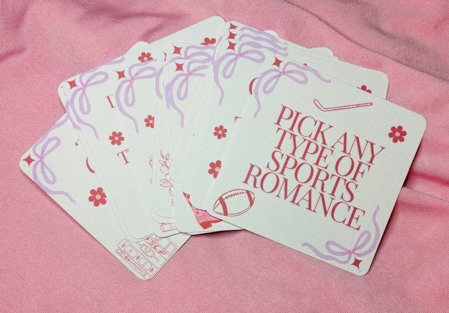 TBR Cards - Romance Edition