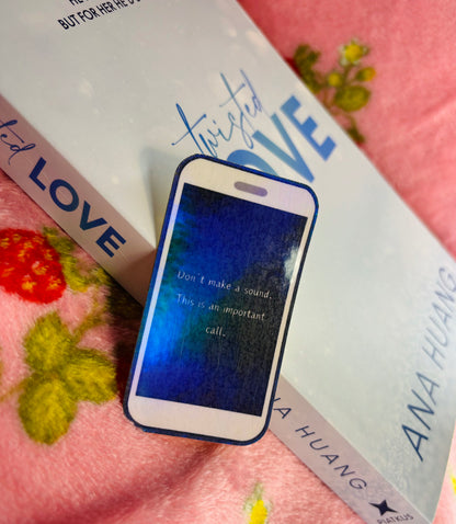 Don't make a sound | Alex Volkov Holographic sticker