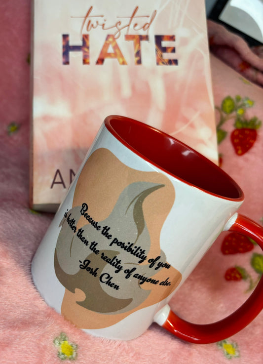 Twisted Hate 11oz Ceramic Red Mug | Josh Chen