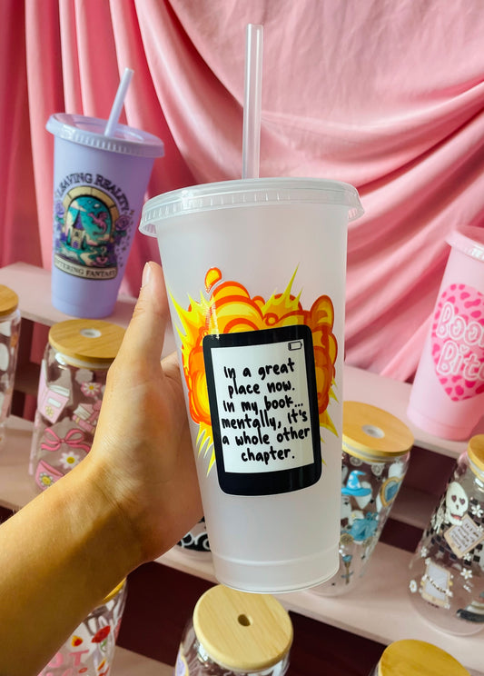 In a good place Cold Cup 24oz
