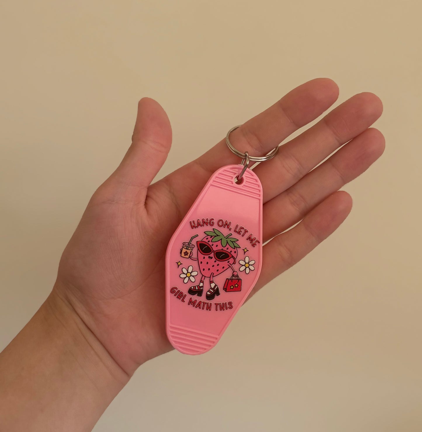 Hang on let me girl math this keychain