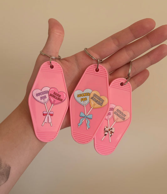 Sucker For... Bookish Tropes Keychain