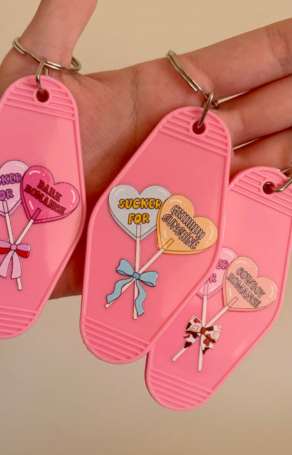 Sucker For... Bookish Tropes Keychain