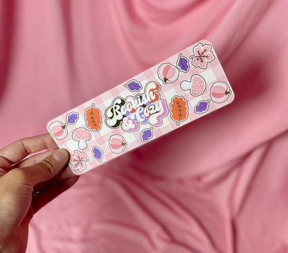 Bookish & Cozy - Card Bookmark
