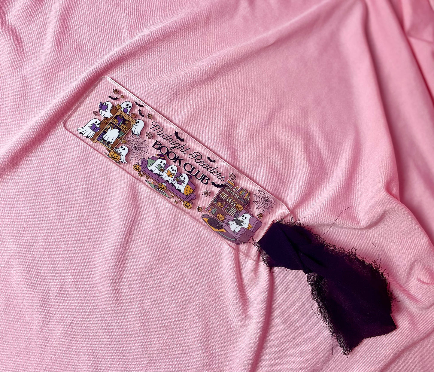 Midnight Readers Book Club Acrylic Bookmark