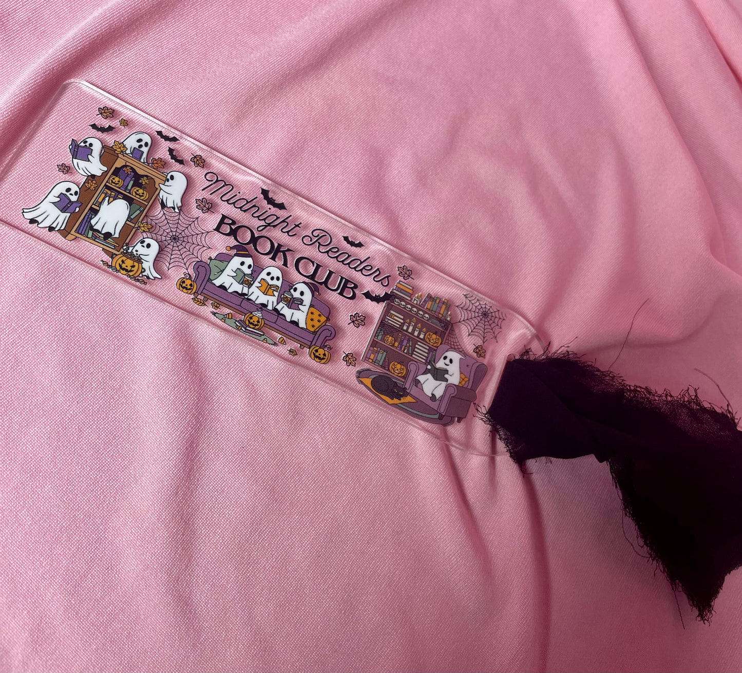 Midnight Readers Book Club Acrylic Bookmark