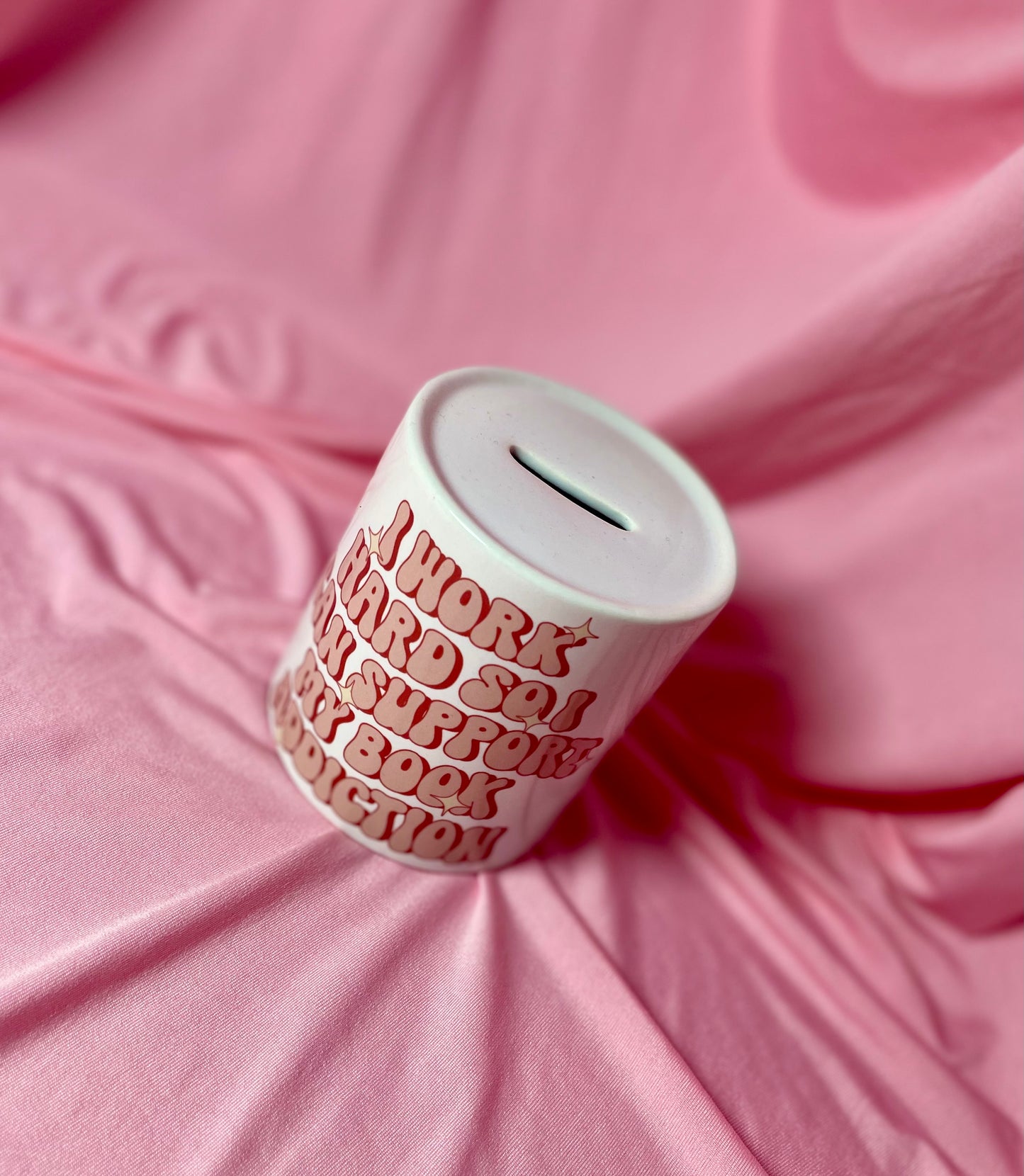 I work hard to support my book addiction - Money Box