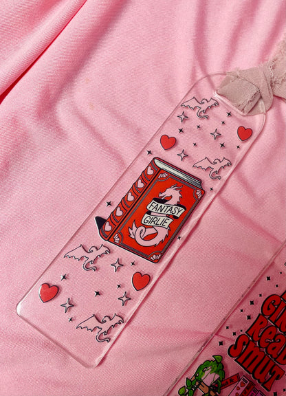 Fantasy Girlie Acrylic Bookmark