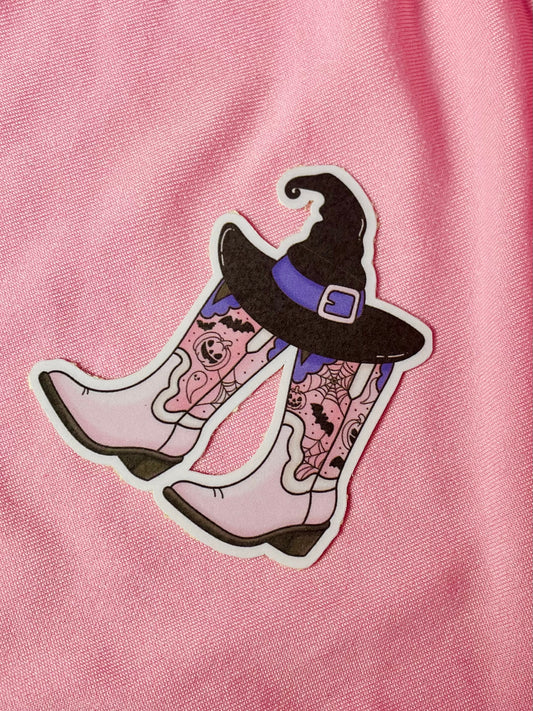 Witchy Boots Sticker
