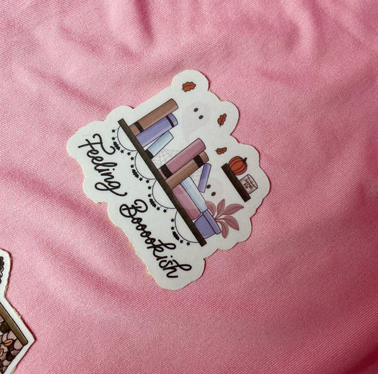 Feeling Booookish Sticker