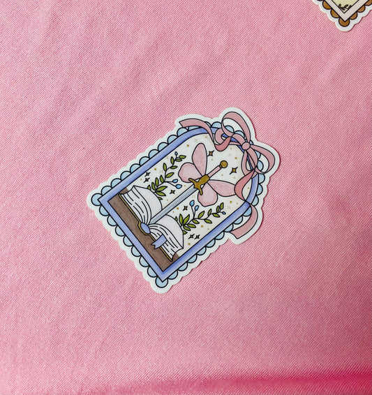Sword Frame Sticker