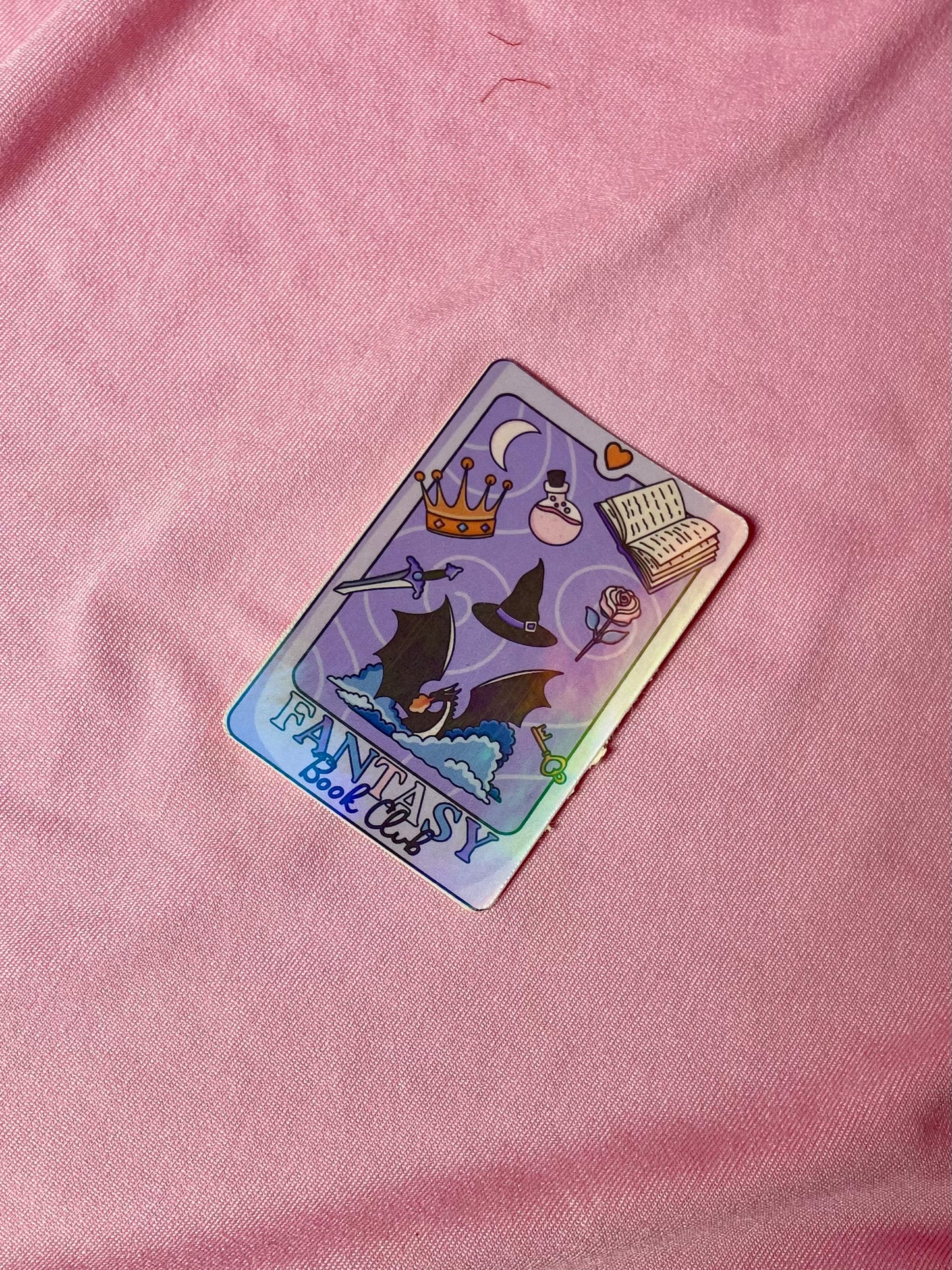 Fantasy Book Club Tarot Sticker