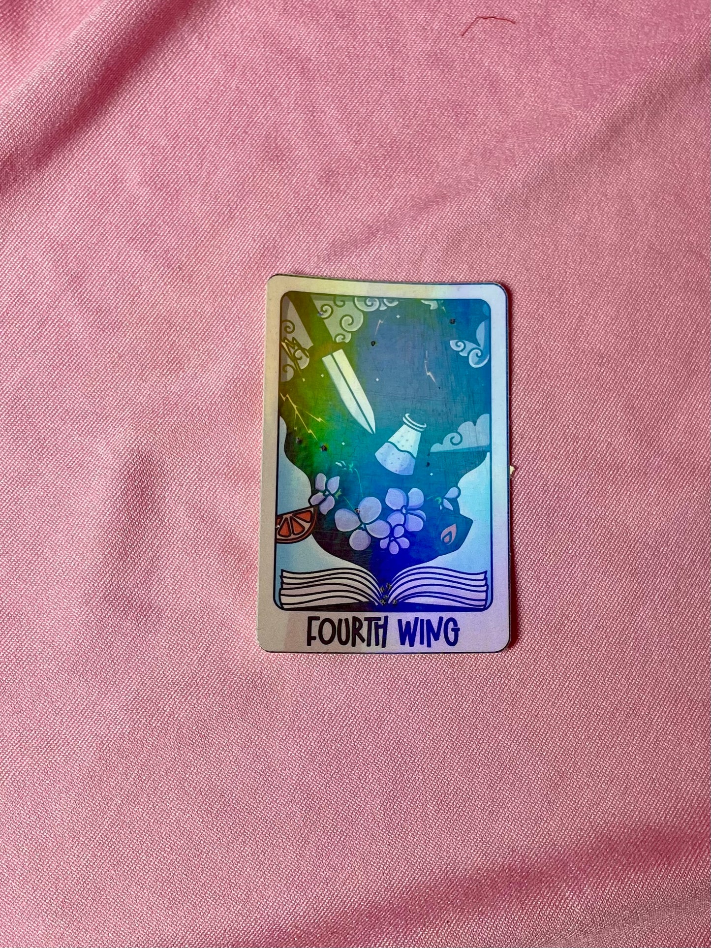 Fourth Wing Tarot Sticker
