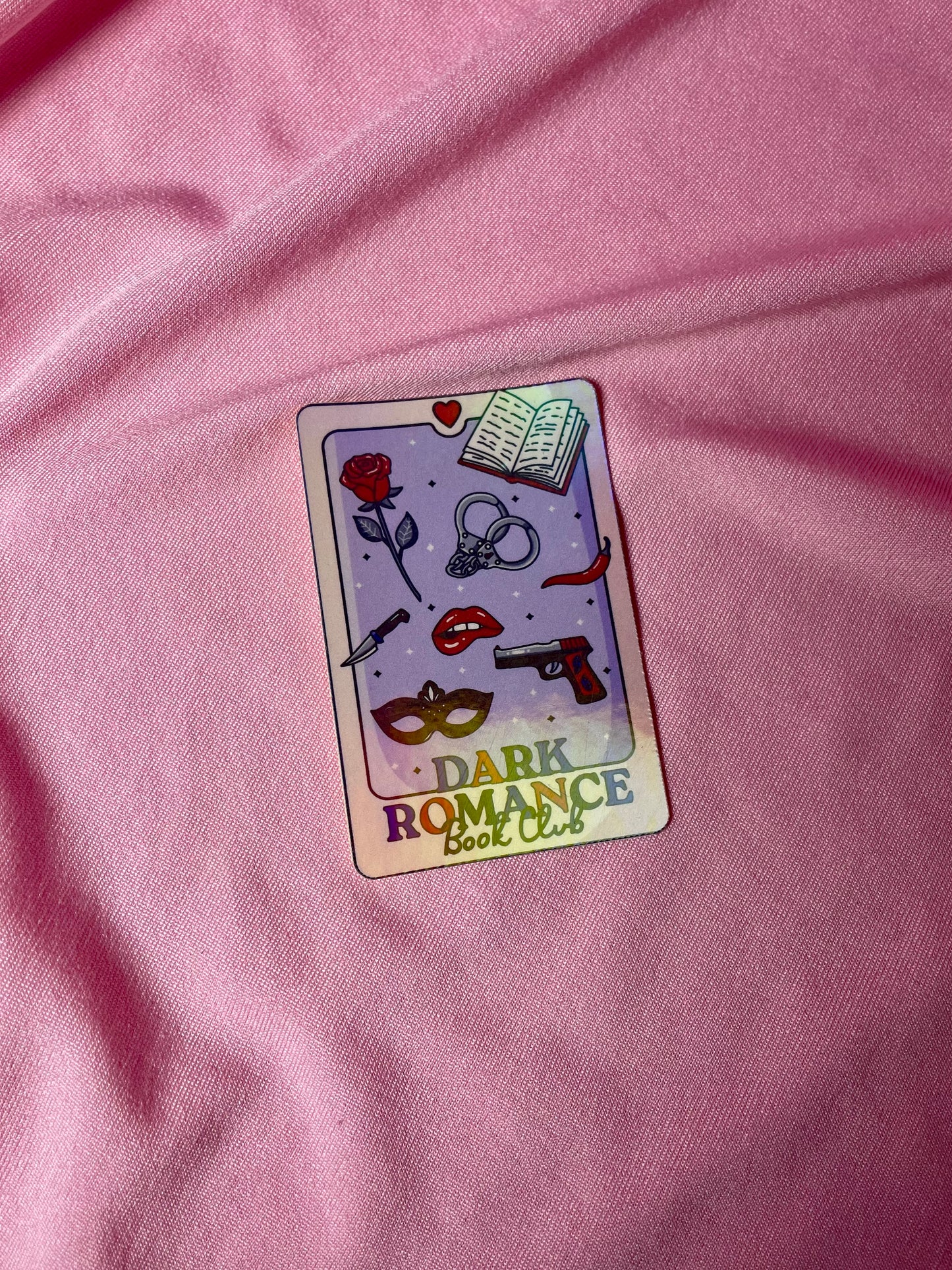 Dark Romance Club Tarot Sticker
