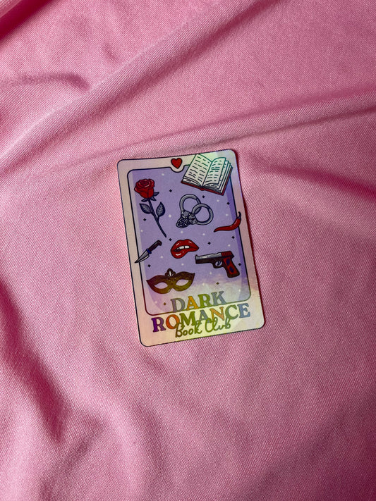 Dark Romance Club Tarot Sticker