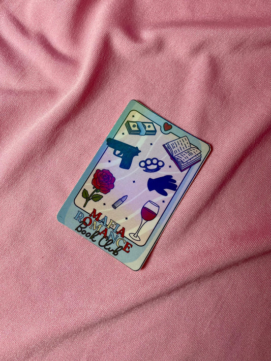 Mafia Romance Book Club Tarot Sticker
