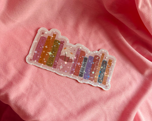 Romance book tropes sticker