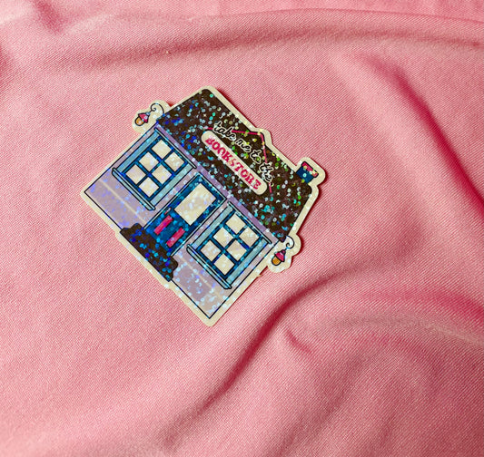 Take me to the Bookstore Sticker