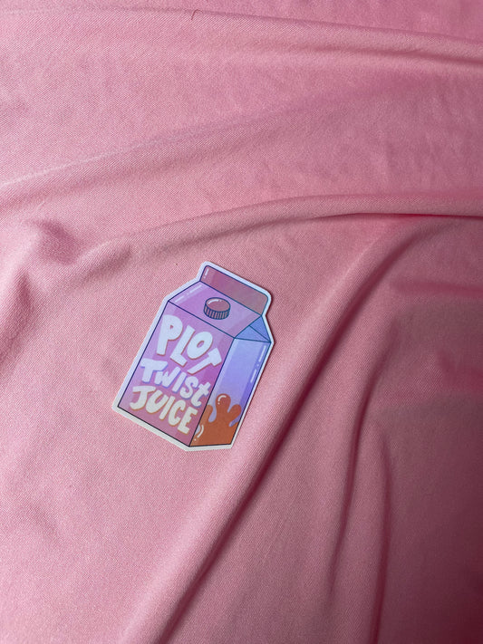 Plot Twist Juice Sticker
