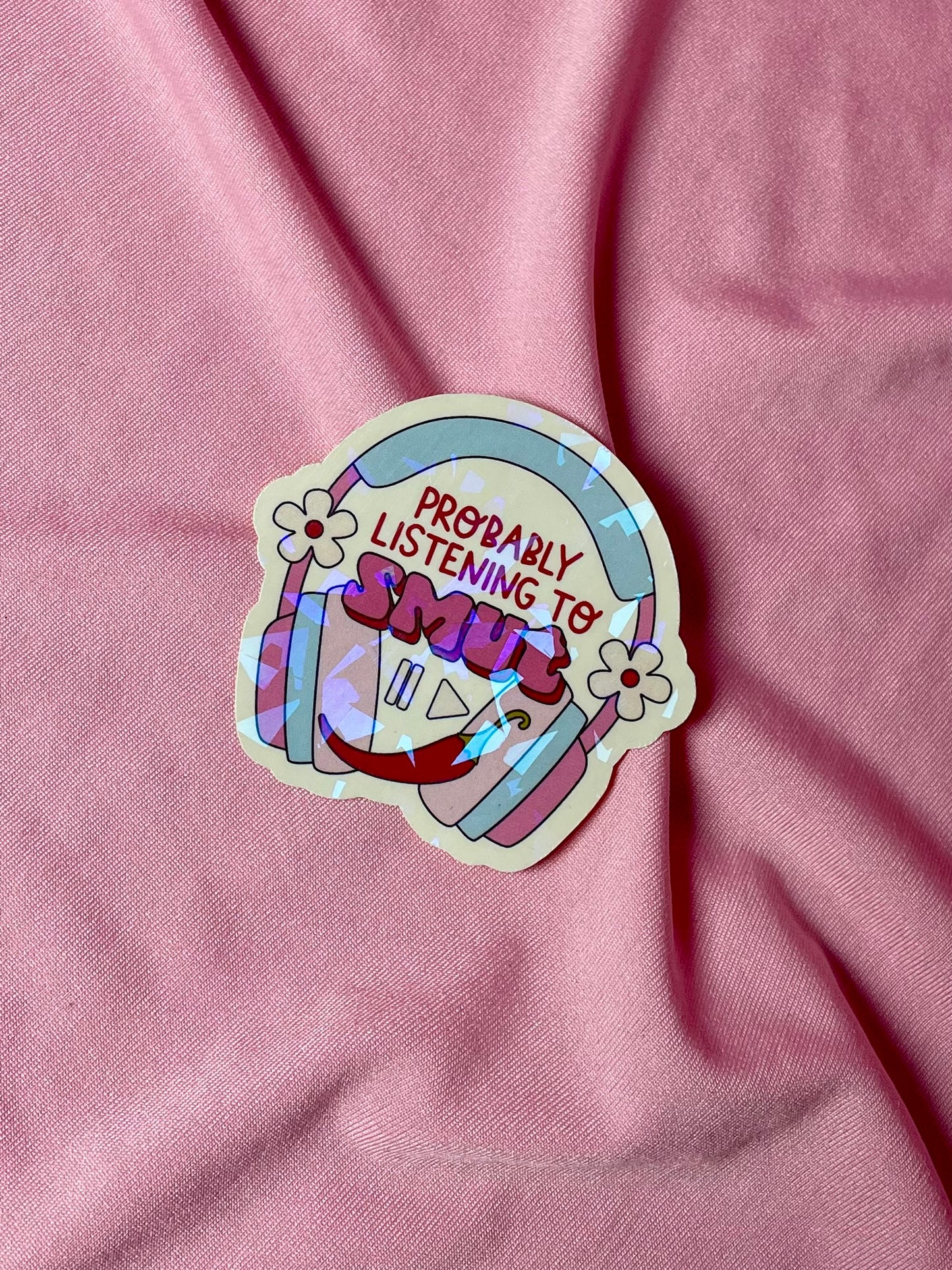 Probably Listening to Smut Sticker