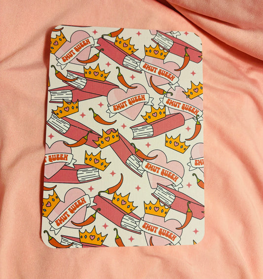 Smut queen hearts Kindle Insert - E-reader card insert for clear cases