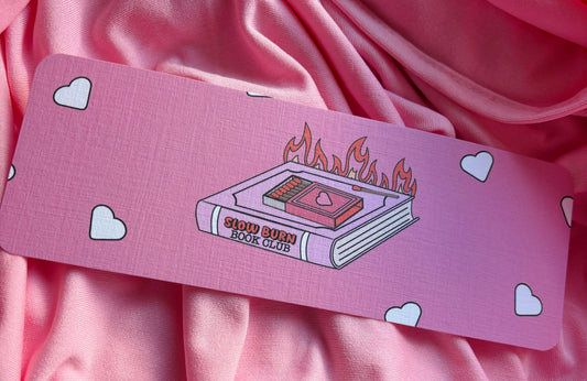 Slow Burn Romance Card Bookmark