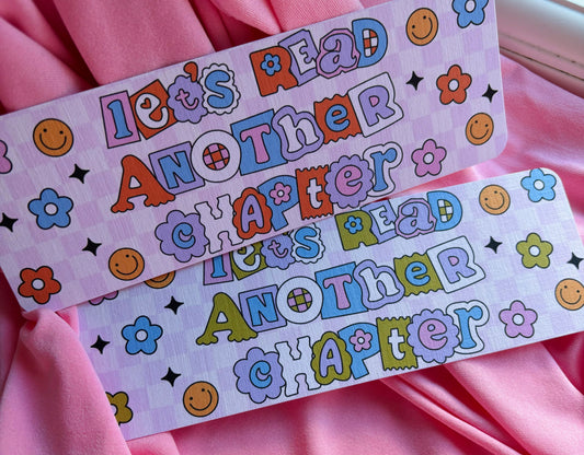 Let's read another chapter Card Bookmark
