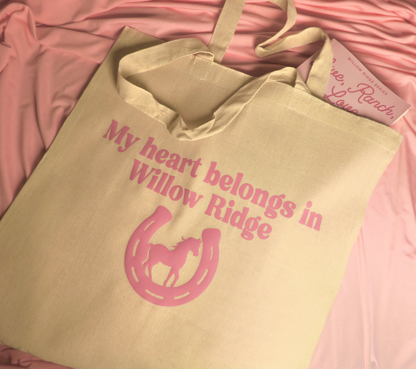 My heart belongs in Willow Ridge tote bag