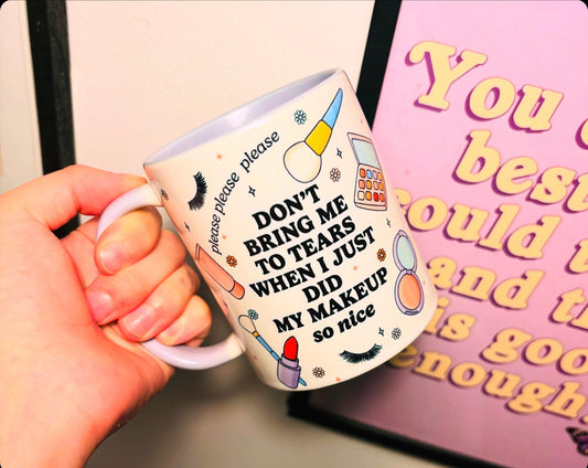 Please Please Please, Sabrina Carpenter Lilac and White 11oz Mug