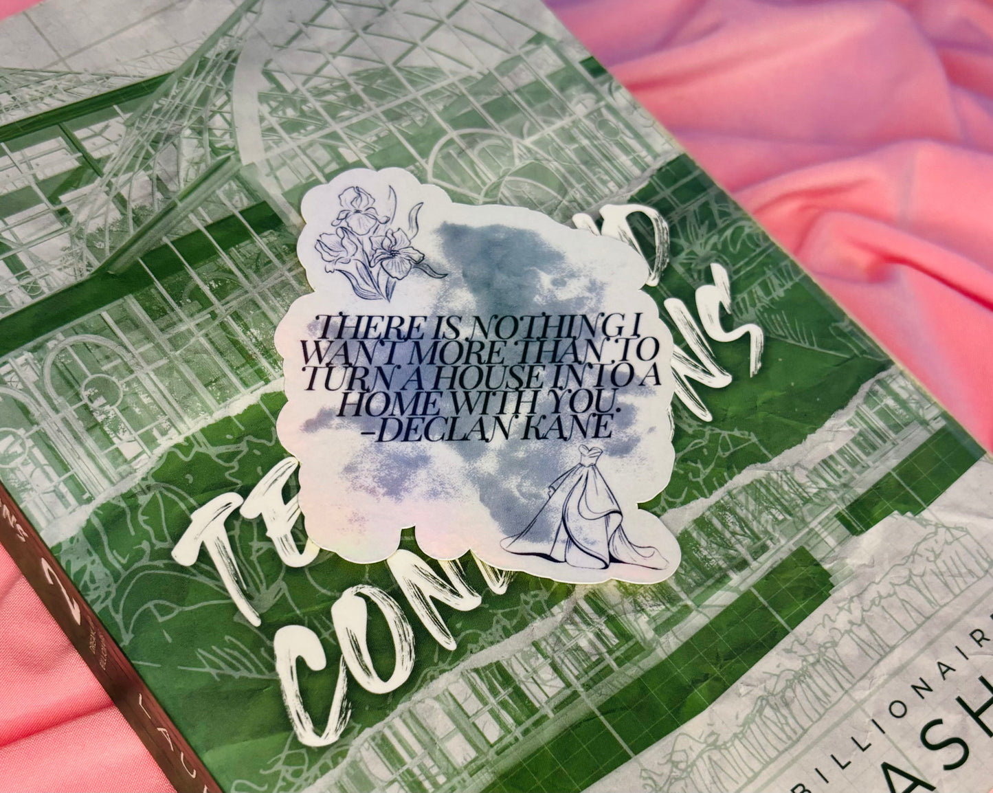 Declan Kane Quote Holographic Sticker