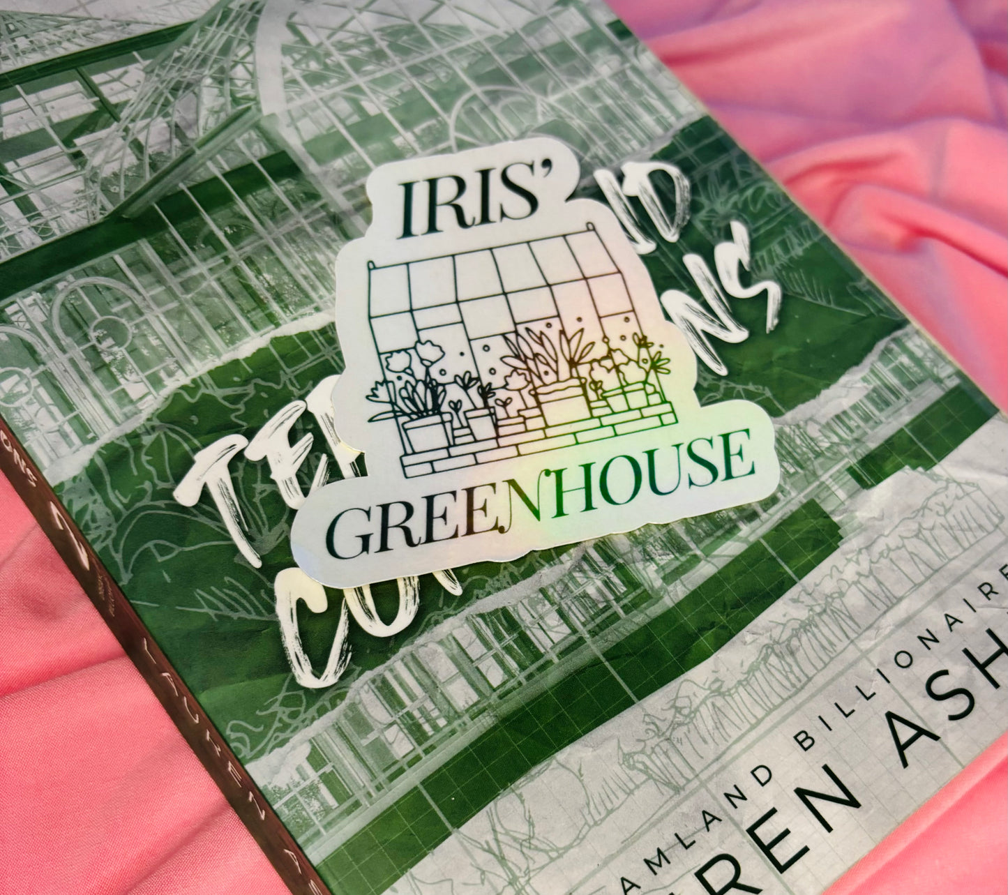 Iris' Greenhouse Holographic Sticker