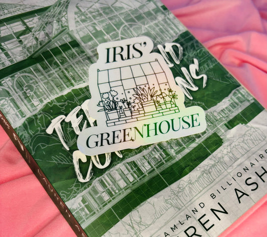 Iris' Greenhouse Holographic Sticker