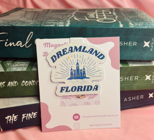 Dreamland Florida Magnetic Bookmark