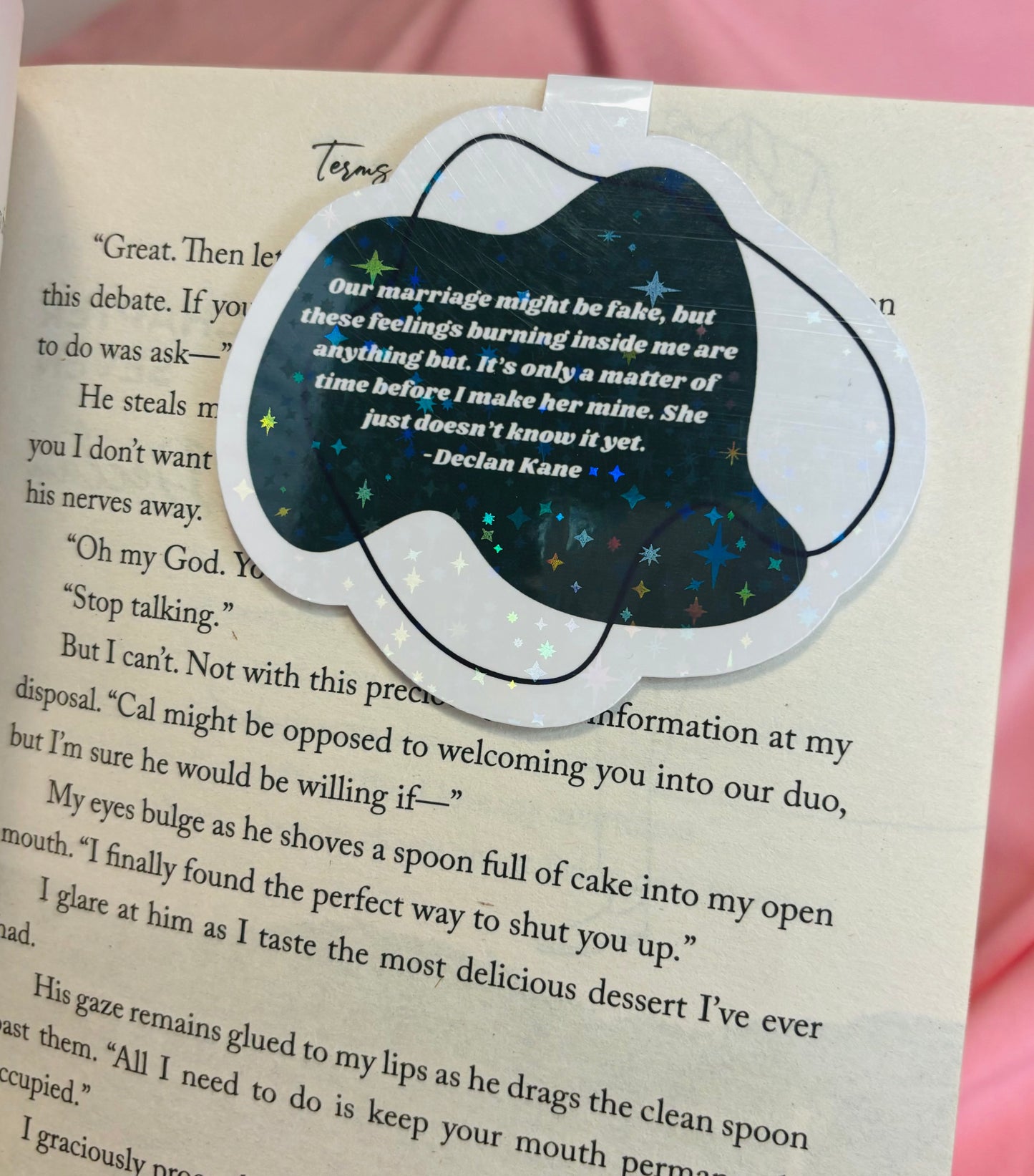 Declan Kane Quote Magnetic Bookmark