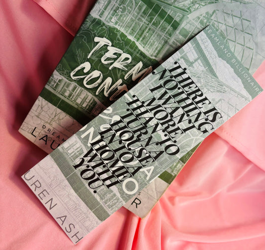 Terms and Conditions Card Bookmark