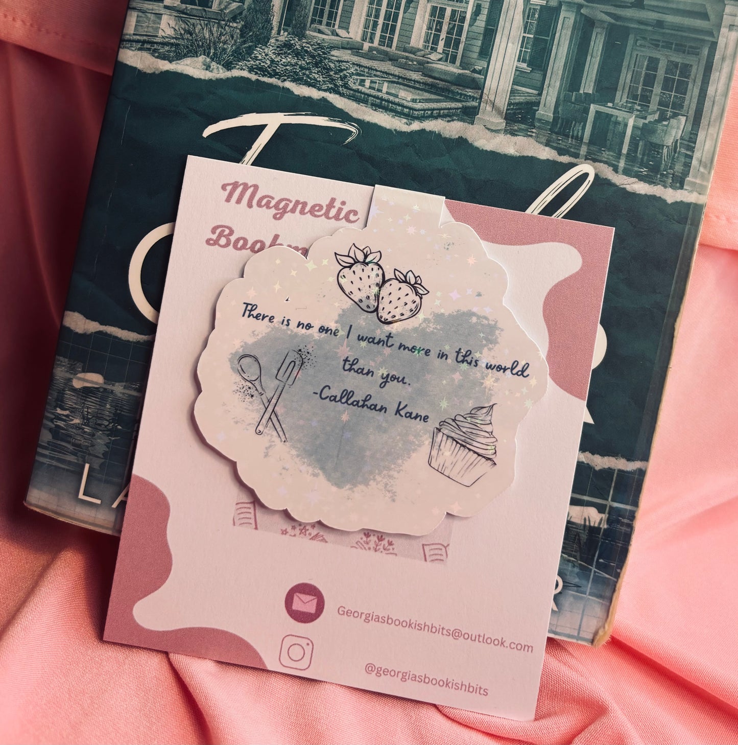 Callahan Kane Quote Magnetic Bookmark