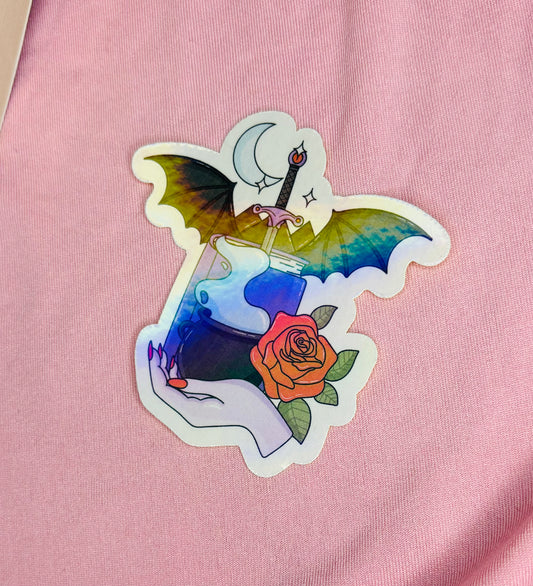 Acotar inspired Holographic Sticker