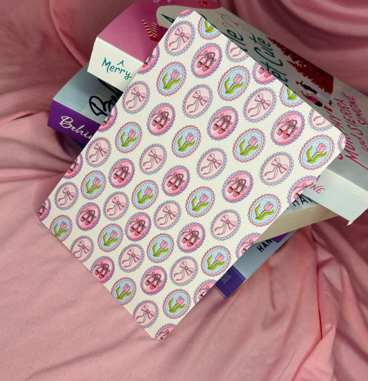 Soft Girl Kindle Insert - E-reader card insert for clear cases