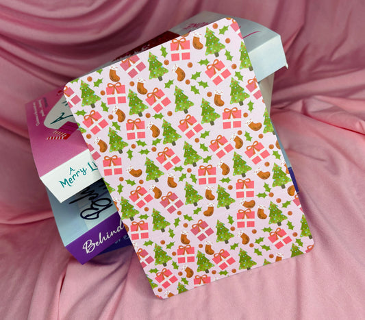 Trees and Gifts Kindle Insert - E-reader card insert for clear cases